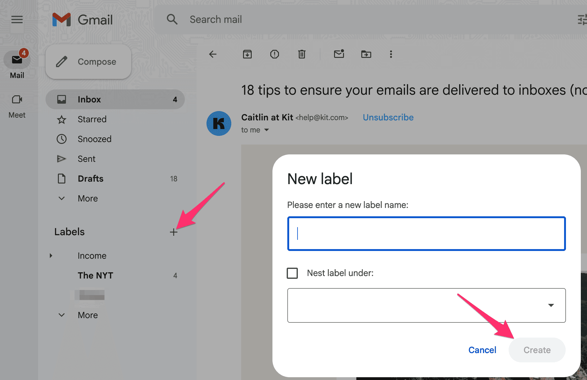 Source: Gmail screenshot